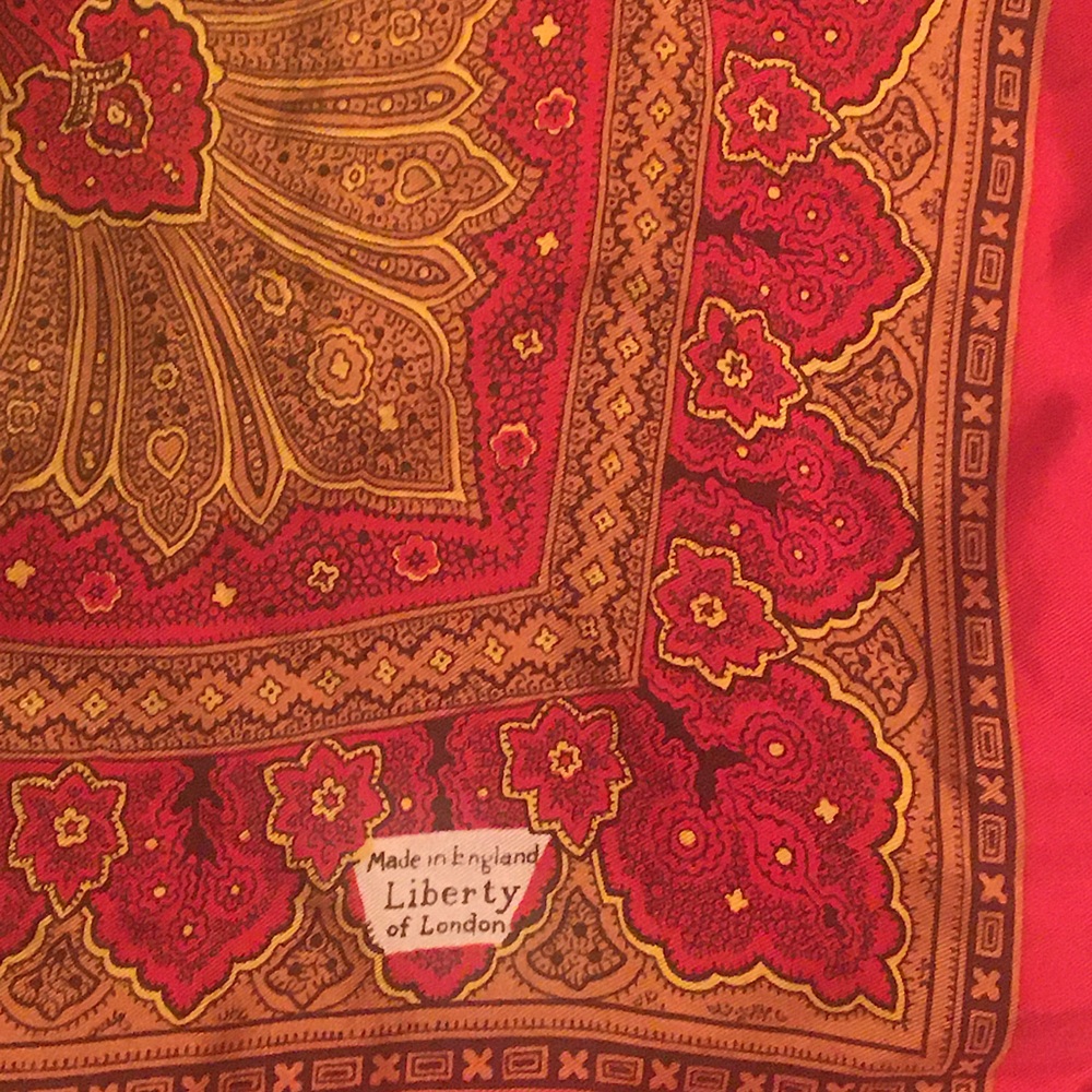 Liberty of London silk scarf